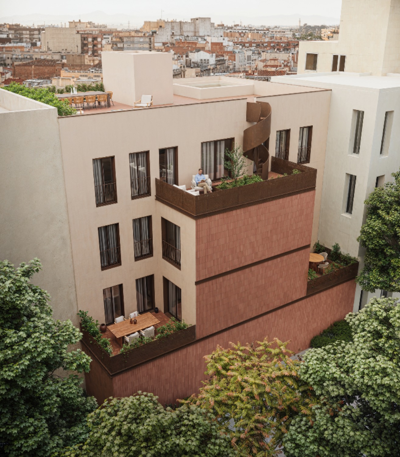 Edifici plurifamiliar en entorn urbà